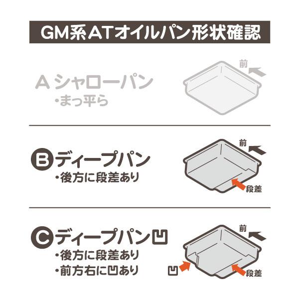 AT フィルター ガスケット 4L60E 4L65E ディープパン・サバーバン タホ シルバラード アストロ H2 エクスプレス エスカレード 社外品★NYR｜wps｜02