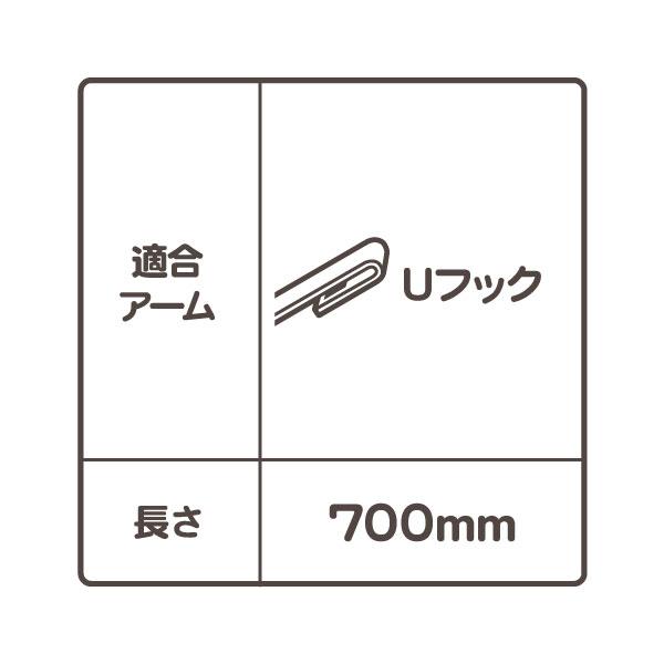 ワイパーブレード 700mm 28インチ フロント・ボイジャー グランドボイジャー 96-05 GF-GS33S GF-G38S GF-RG33S 前側★PYX |  | 01