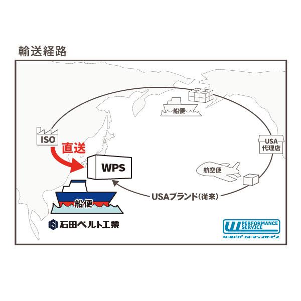 ドライブベルト 7リブ 2,555mm・ラムバン エアコン A/C ファンベルト 外ベルト アクセサリーベルト コグベルト ISB★RFP |  | 04
