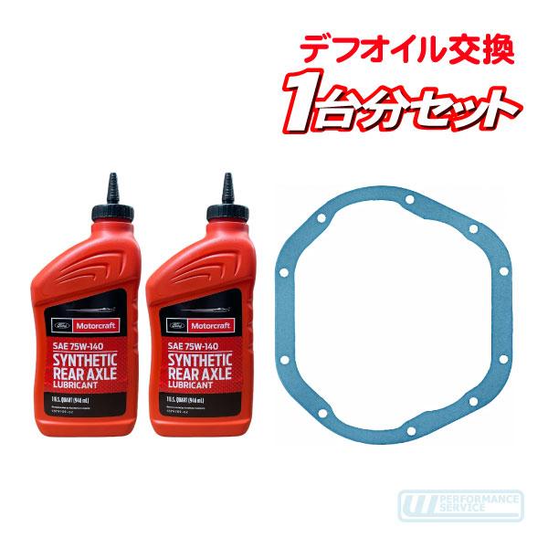 MotorCraft デフ オイル 75W-140 ガスケット セット・ラングラー