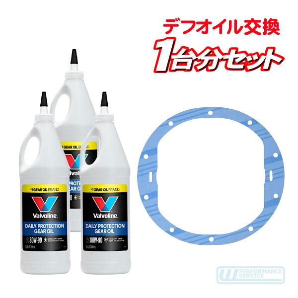 valvoline デフ オイル 80W-90 GL5 ガスケット セット・サバーバン タホ エクスプレス サバナ C/K ピックアップ リアデフ 8.5 8.625RG★ZLT | 