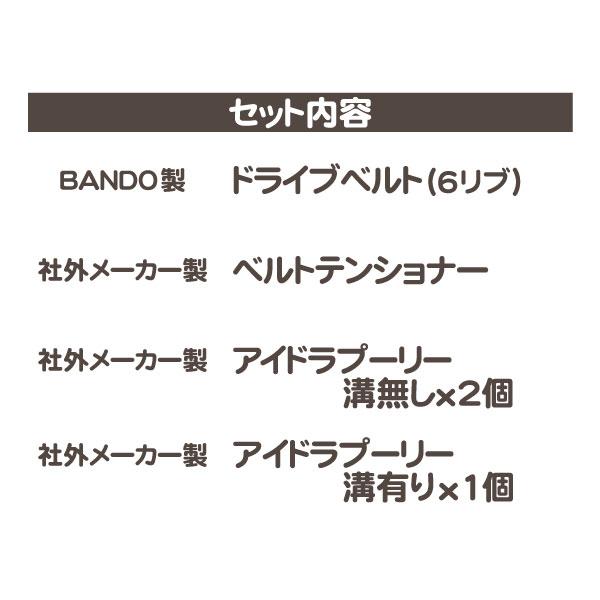 ベルト まわり リフレッシュ セット・ナビゲーター F-150 エクスプローラー エクスプローラースポーツトラック ドライブ  プーリー★ZOY |  | 01