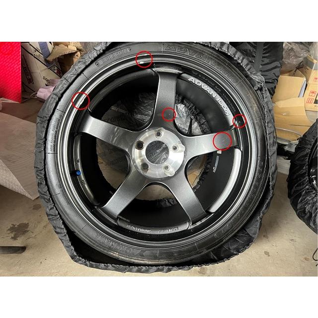 ADVAN 【4本セット】YOKOHAMA(ヨコハマ) Racing(アドバンレーシング 