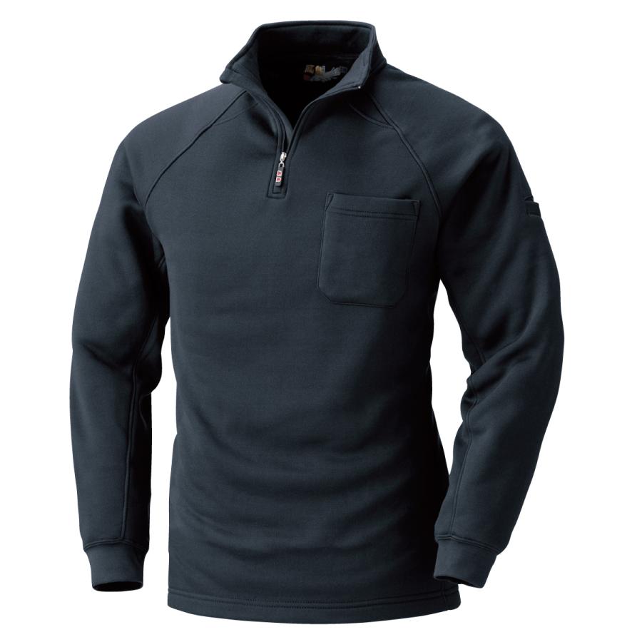 murakami 232 HOOH 鳳凰 村上被服 裏フリースジップアップシャツ 作業