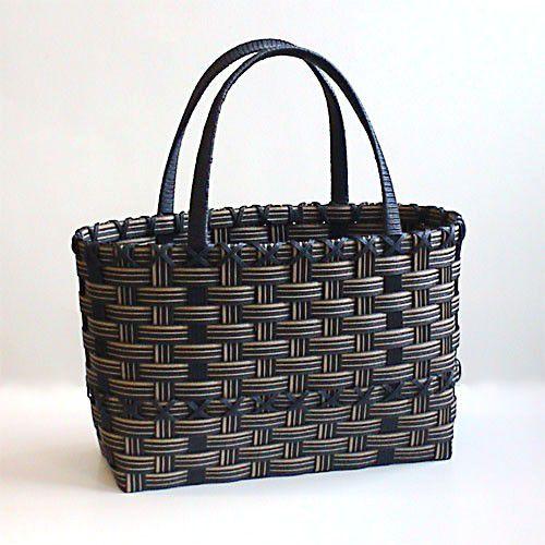 紙バンド手芸トライアルキット ストライプバッグキット（少し大き目お買い物バッグ） |  | 04