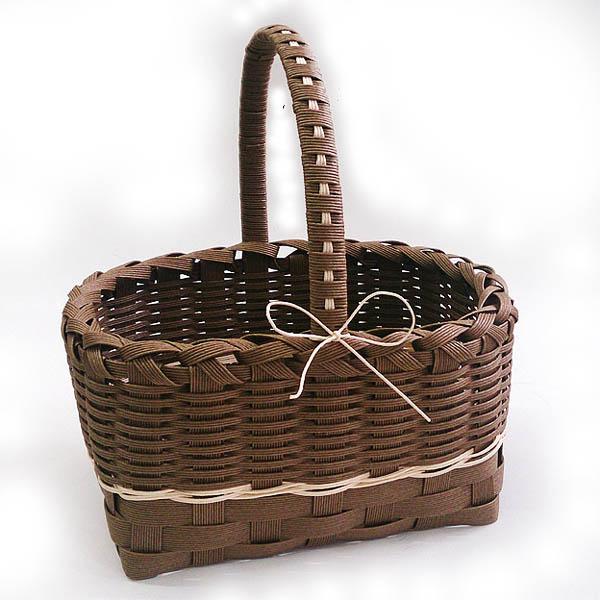 紙バンド手芸トライアルキット　ワンハンドルバスケットキット | 