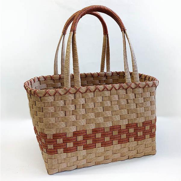 紙バンド手芸トライアルキット レジかごサイズでたっぷり入る多目的万能バッグキット | 