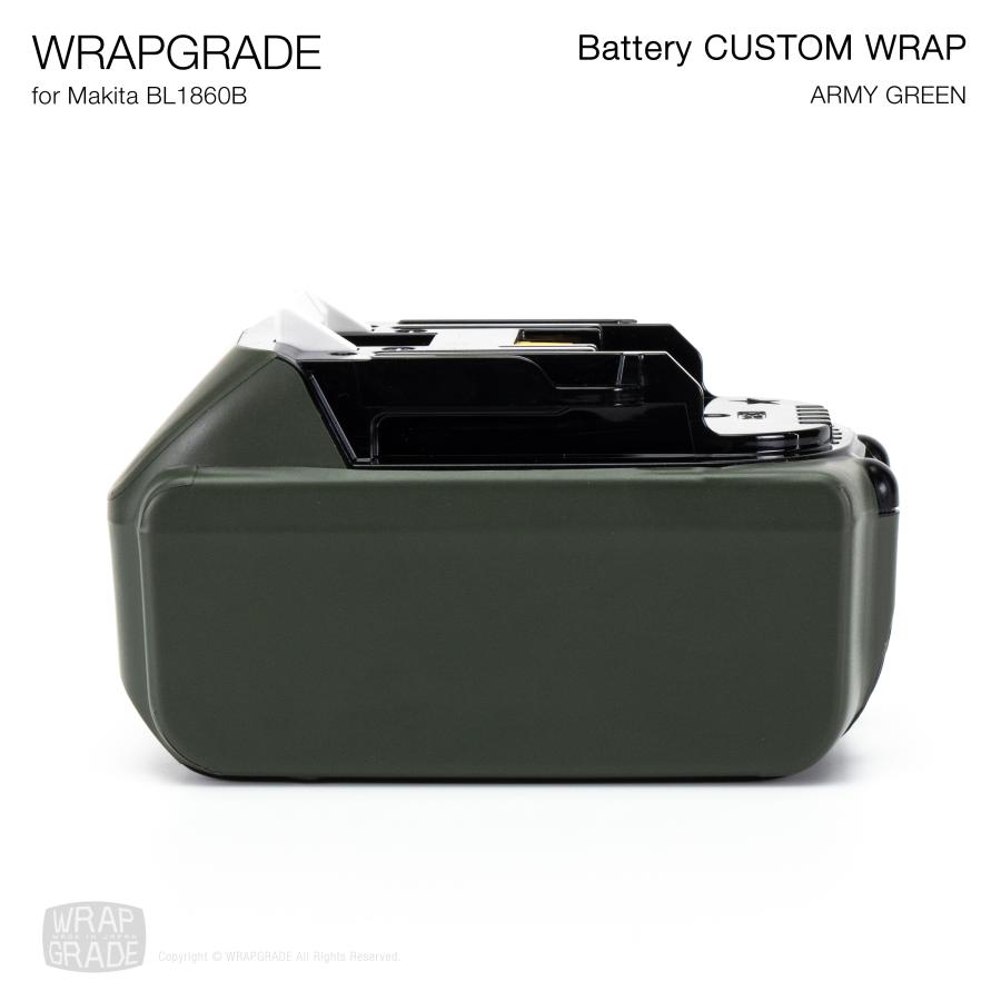 ラップグレード バッテリーカスタムラップ マキタ（Makita) 18v BL1860B, BL1850B, BL1830B用 (通常カラー) |  | 17