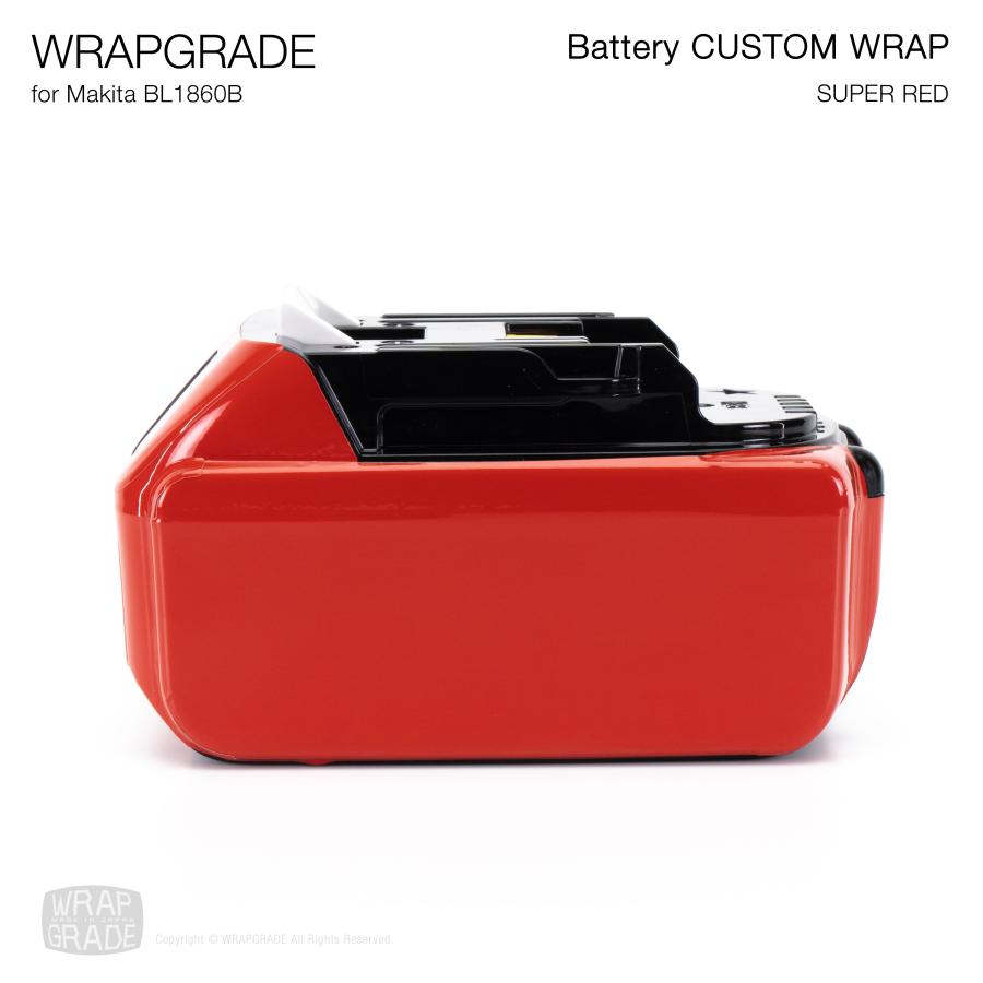 ラップグレード バッテリーカスタムラップ マキタ（Makita) 18v BL1860B, BL1850B, BL1830B用 (通常カラー) |  | 11