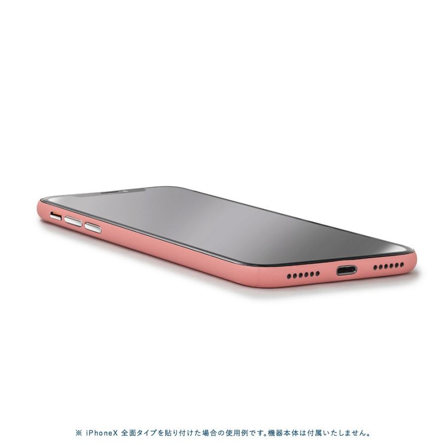 iPhoneX / XS / XS Max / XR スキンシール 全面 背面 側面 シール ケース 薄い wraplus サーモンピンク | Apple | 02
