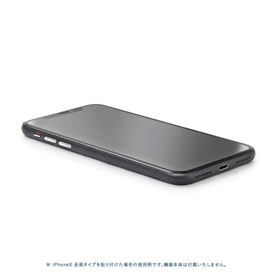 iPhoneX / XS / XS Max / XR スキンシール 全面 背面 側面 シール ケース 薄い wraplus ブラックレザー | Apple | 02