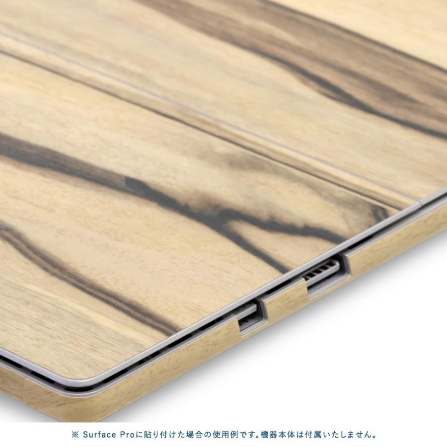 Surface Go3 / Go2 / Go スキンシール ケース カバー 保護 フィルム 背面 wraplus 選べる34色 パーシモン | Surface | 03