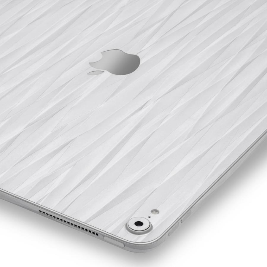 iPad Pro 12.9インチ 第6世代 第5世代 第4世代 第3世代 2022 スキンシール ケース フィルム 背面 wraplus ホワイトアブストラクト | iPad | 03