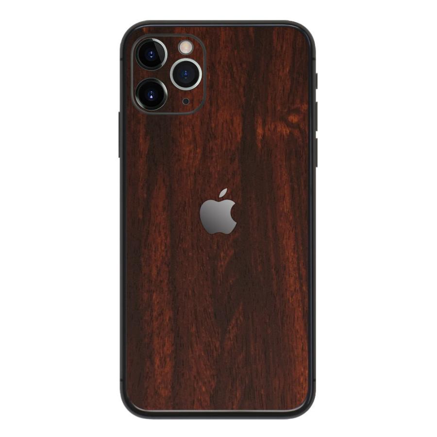iPhone11 / 11 Pro / 11 Pro Max スキンシール 背面 シール ケース 保護 フィルム wraplus ローズウッド | Apple