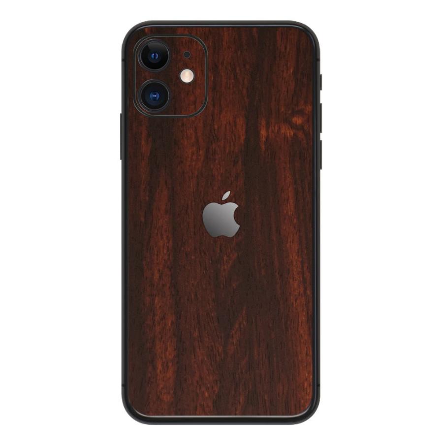 iPhone11 / 11 Pro / 11 Pro Max スキンシール 背面 シール ケース 保護 フィルム wraplus ローズウッド | Apple | 01