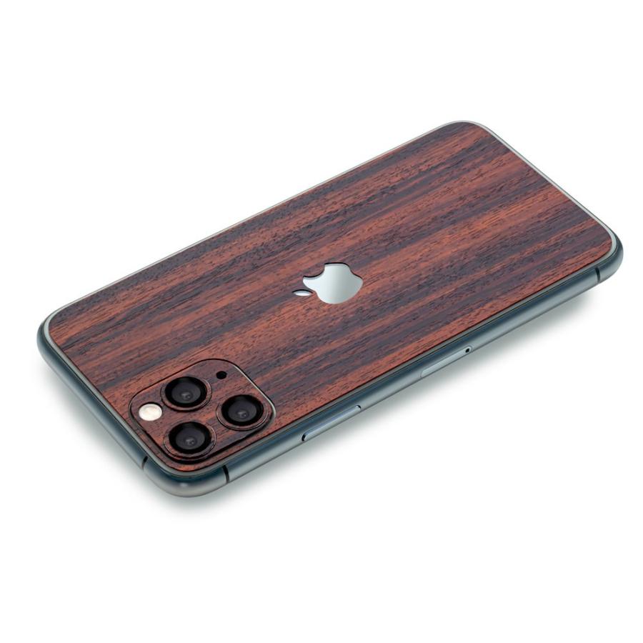iPhone11 / 11 Pro / 11 Pro Max スキンシール 背面 シール ケース 保護 フィルム wraplus ローズウッド | Apple | 02