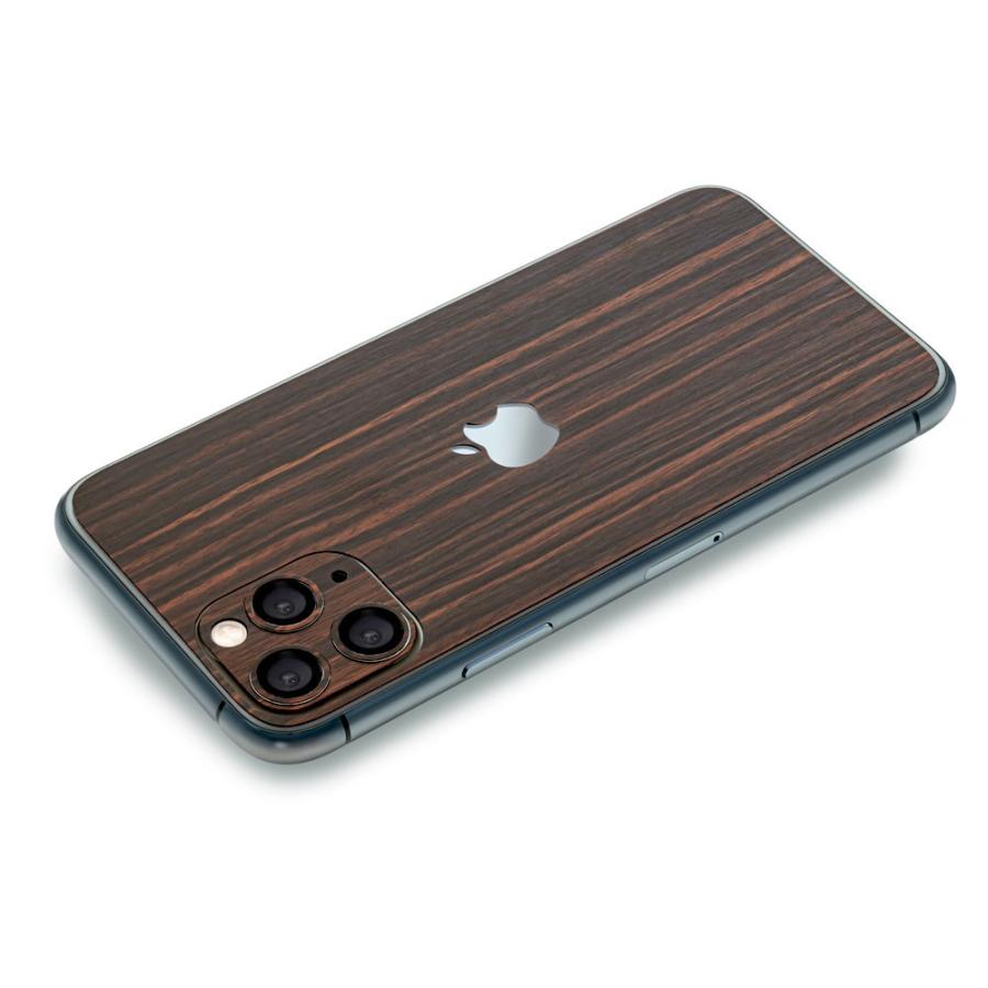 iPhone11 / 11 Pro / 11 Pro Max スキンシール 背面 シール ケース 保護 フィルム wraplus エボニー | Apple | 02