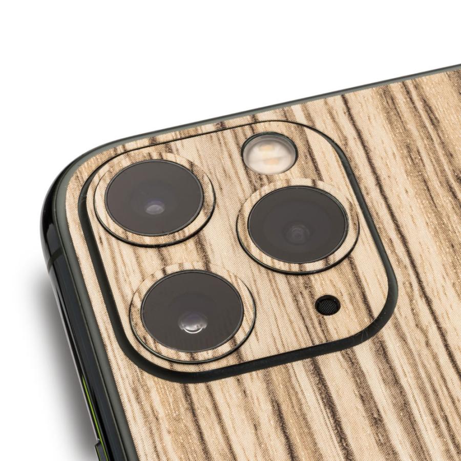 iPhone11 / 11 Pro / 11 Pro Max スキンシール 背面 シール ケース 保護 フィルム wraplus ゼブラウッド1 | Apple | 04