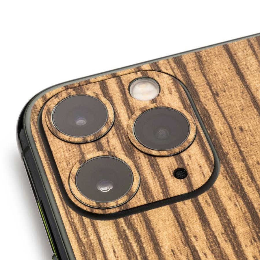 iPhone11 / 11 Pro / 11 Pro Max スキンシール 背面 シール ケース 保護 フィルム wraplus ゼブラウッド2 | Apple | 04