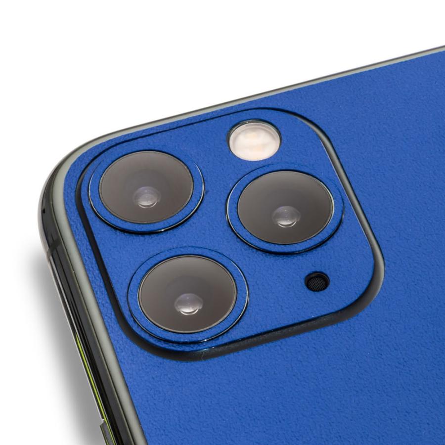 iPhone11 / 11 Pro / 11 Pro Max スキンシール 背面 シール ケース 保護 フィルム wraplus ブルー 青 | Apple | 04