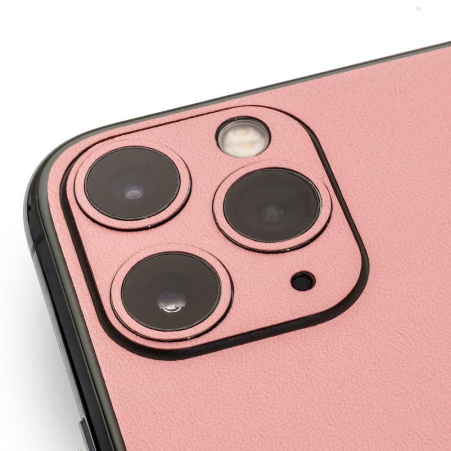 iPhone11 / 11 Pro / 11 Pro Max スキンシール 背面 シール ケース 保護 フィルム wraplus サーモンピンク | Apple | 04