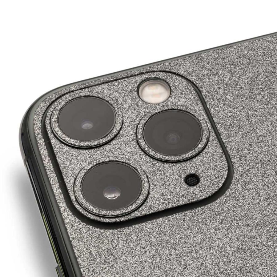 iPhone11 / 11 Pro / 11 Pro Max スキンシール 背面 シール ケース 保護 フィルム wraplus ガンメタリック | Apple | 04