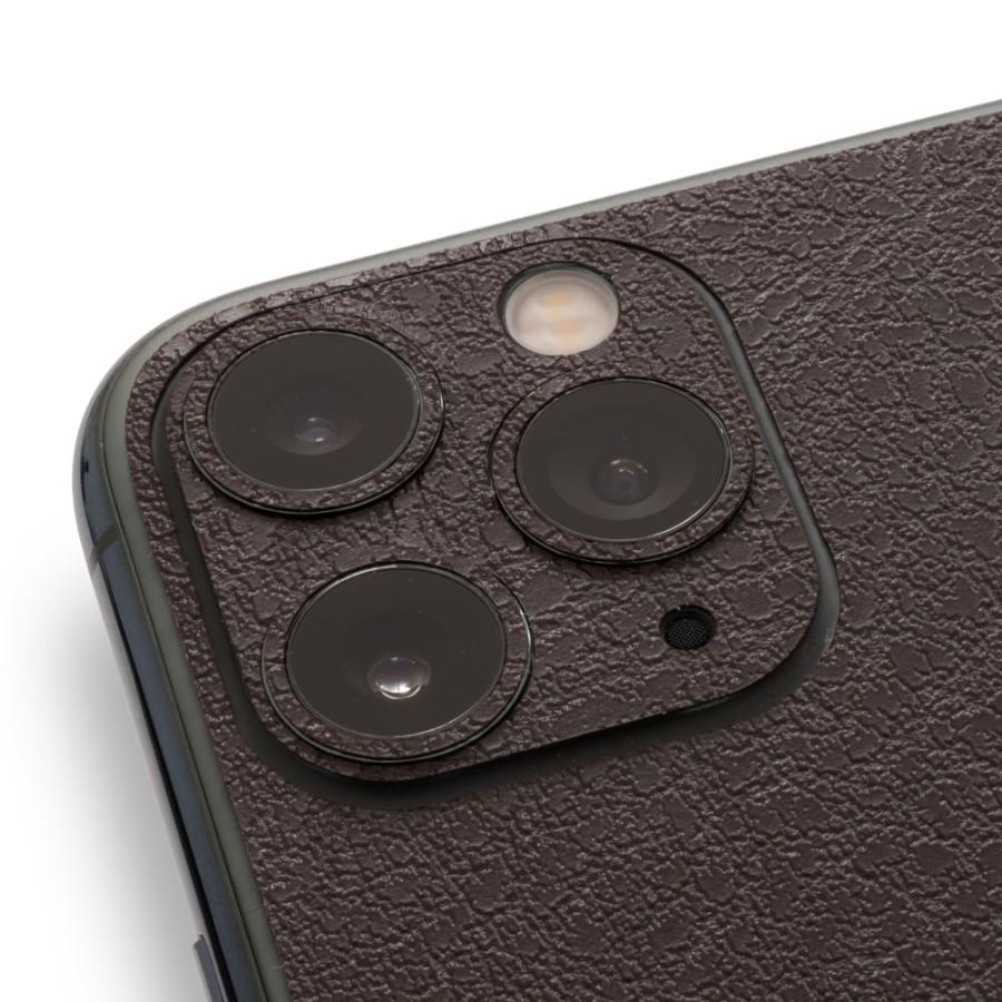 iPhone11 / 11 Pro / 11 Pro Max スキンシール 背面 シール ケース 保護 フィルム wraplus ブラウンレザー | Apple | 04