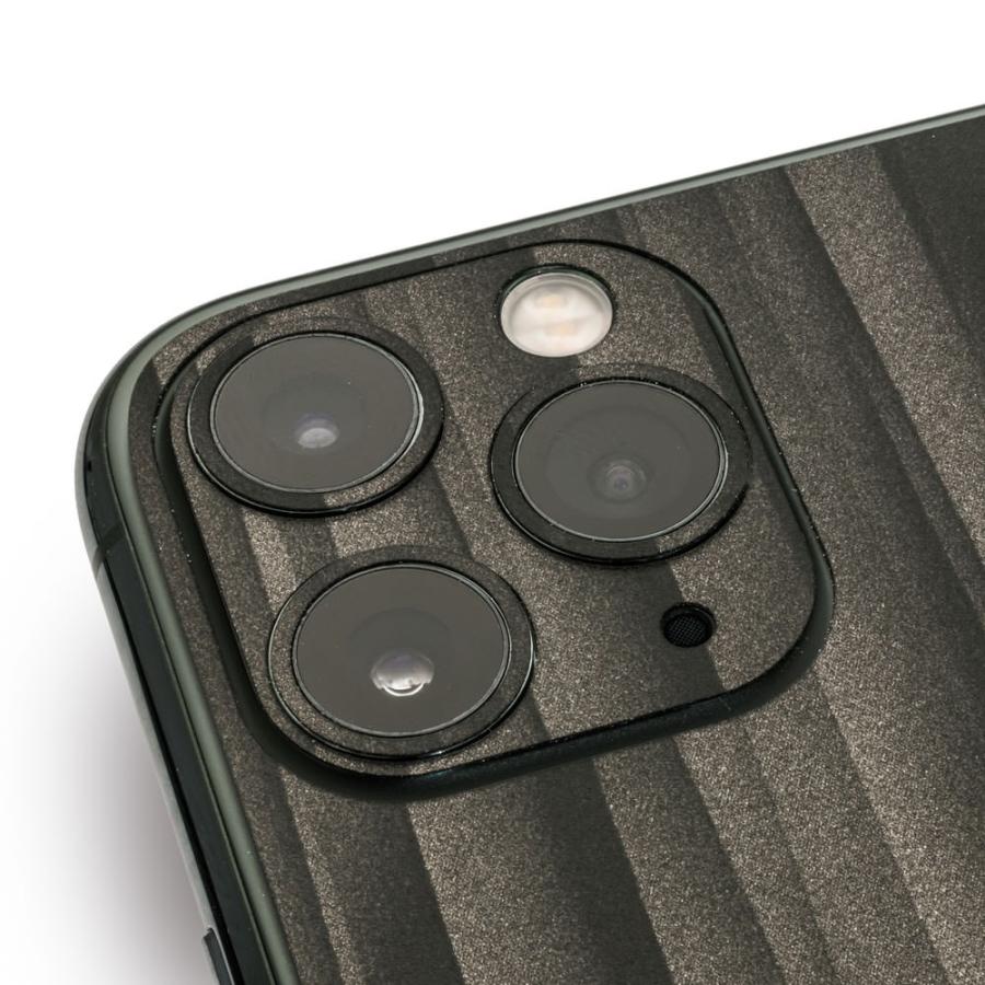 iPhone11 / 11 Pro / 11 Pro Max スキンシール 背面 シール ケース 保護 フィルム wraplus ブラックアブストラクト | Apple | 04