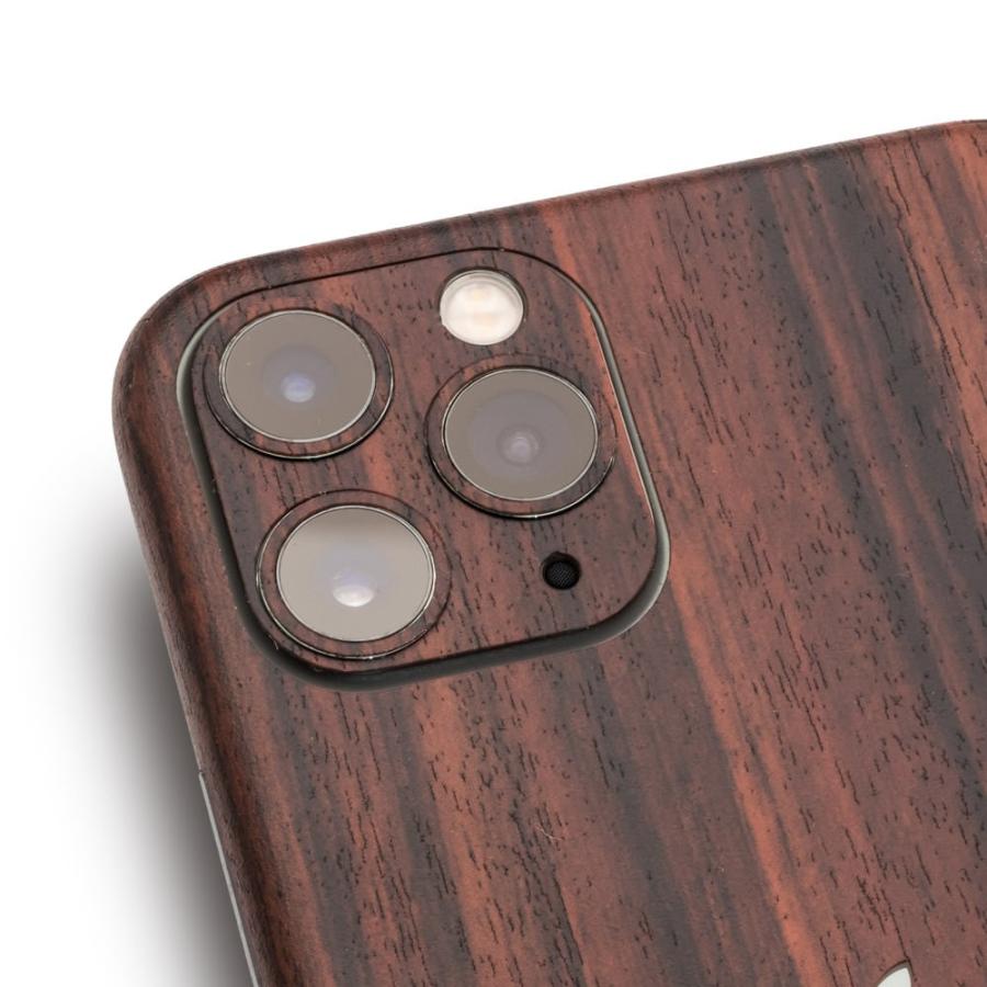 iPhone11 / 11 Pro / 11 Pro Max スキンシール 全面 背面 側面 シール ケース 薄い wraplus ローズウッド | Apple | 04
