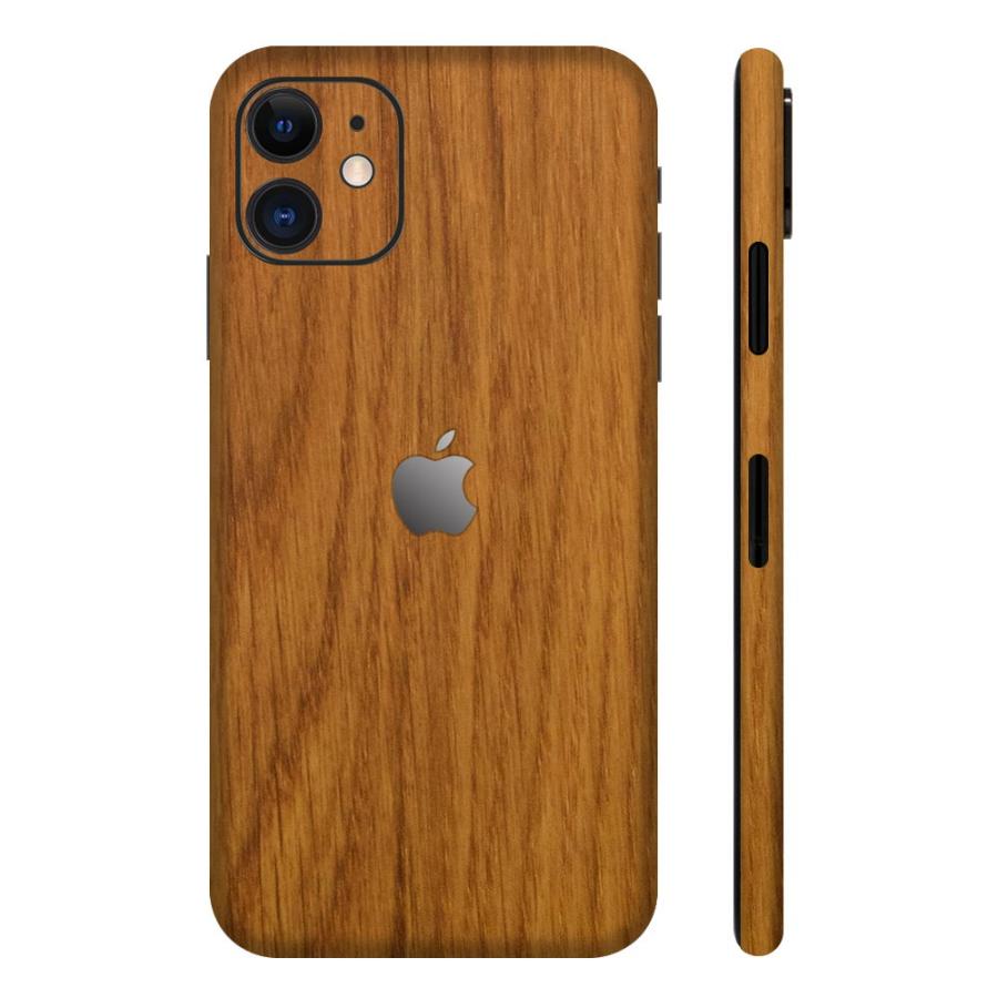 iPhone11 / 11 Pro / 11 Pro Max スキンシール 全面 背面 側面 シール ケース 薄い wraplus オーク | Apple | 01