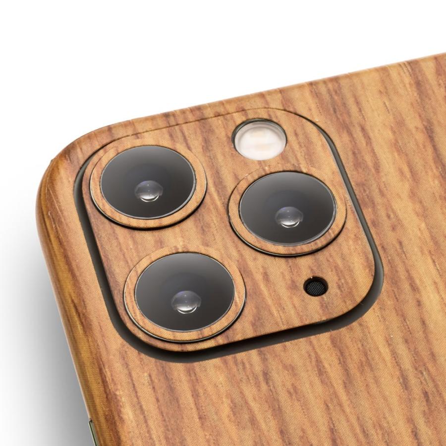 iPhone11 / 11 Pro / 11 Pro Max スキンシール 全面 背面 側面 シール ケース 薄い wraplus オーク | Apple | 04