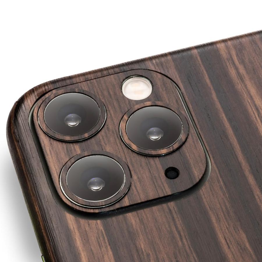 iPhone11 / 11 Pro / 11 Pro Max スキンシール 全面 背面 側面 シール ケース 薄い wraplus エボニー | Apple | 04