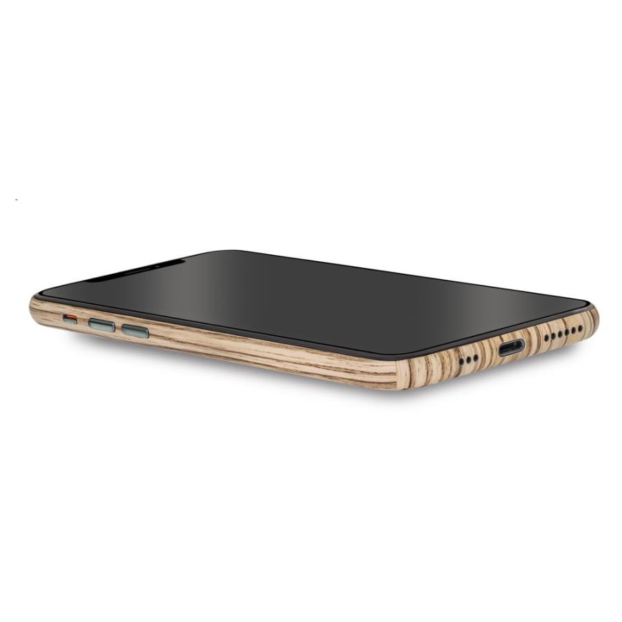 iPhone11 / 11 Pro / 11 Pro Max スキンシール 全面 背面 側面 シール ケース 薄い wraplus ゼブラウッド1 | Apple | 03