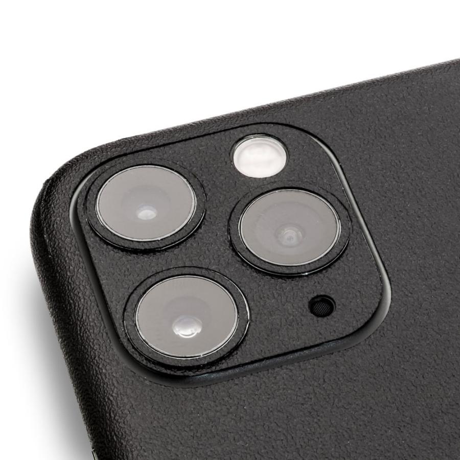 iPhone11 / 11 Pro / 11 Pro Max スキンシール 全面 背面 側面 シール ケース 薄い wraplus ブラック 黒 | Apple | 04