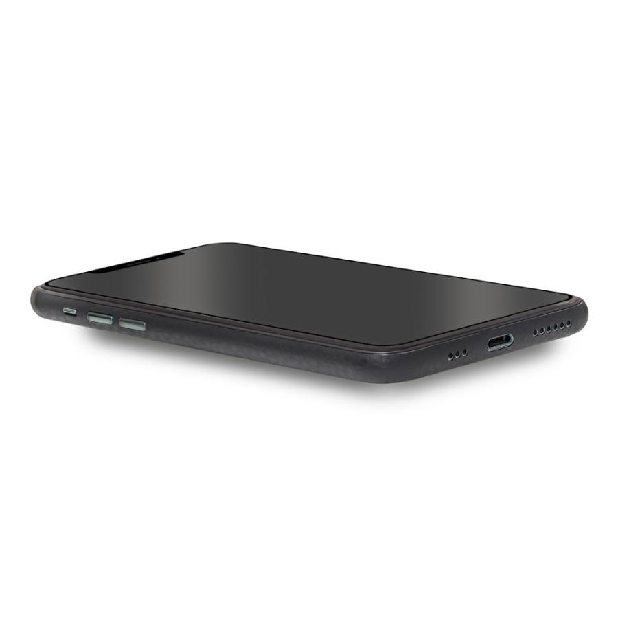 iPhone11 / 11 Pro / 11 Pro Max スキンシール 全面 背面 側面 シール ケース 薄い wraplus ブラックレザー | Apple | 03