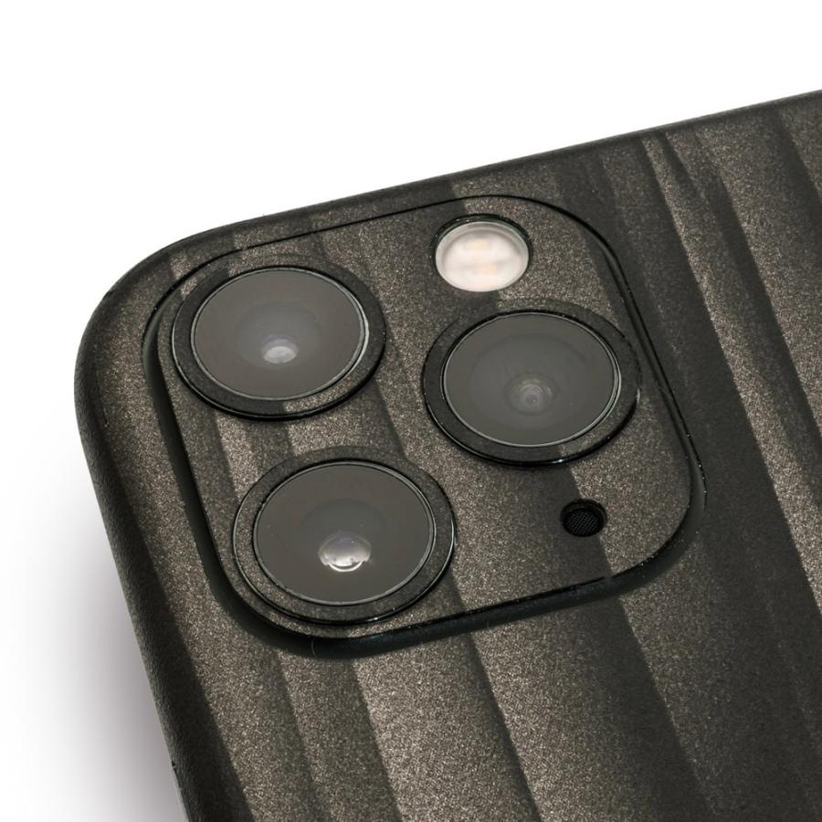 iPhone11 / 11 Pro / 11 Pro Max スキンシール 全面 背面 側面 シール ケース 薄い wraplus ブラックアブストラクト | Apple | 04