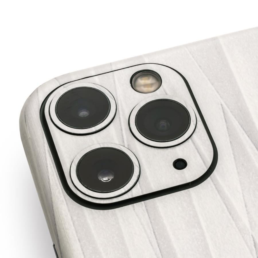 iPhone11 / 11 Pro / 11 Pro Max スキンシール 全面 背面 側面 シール ケース 薄い wraplus ホワイトアブストラクト | Apple | 04