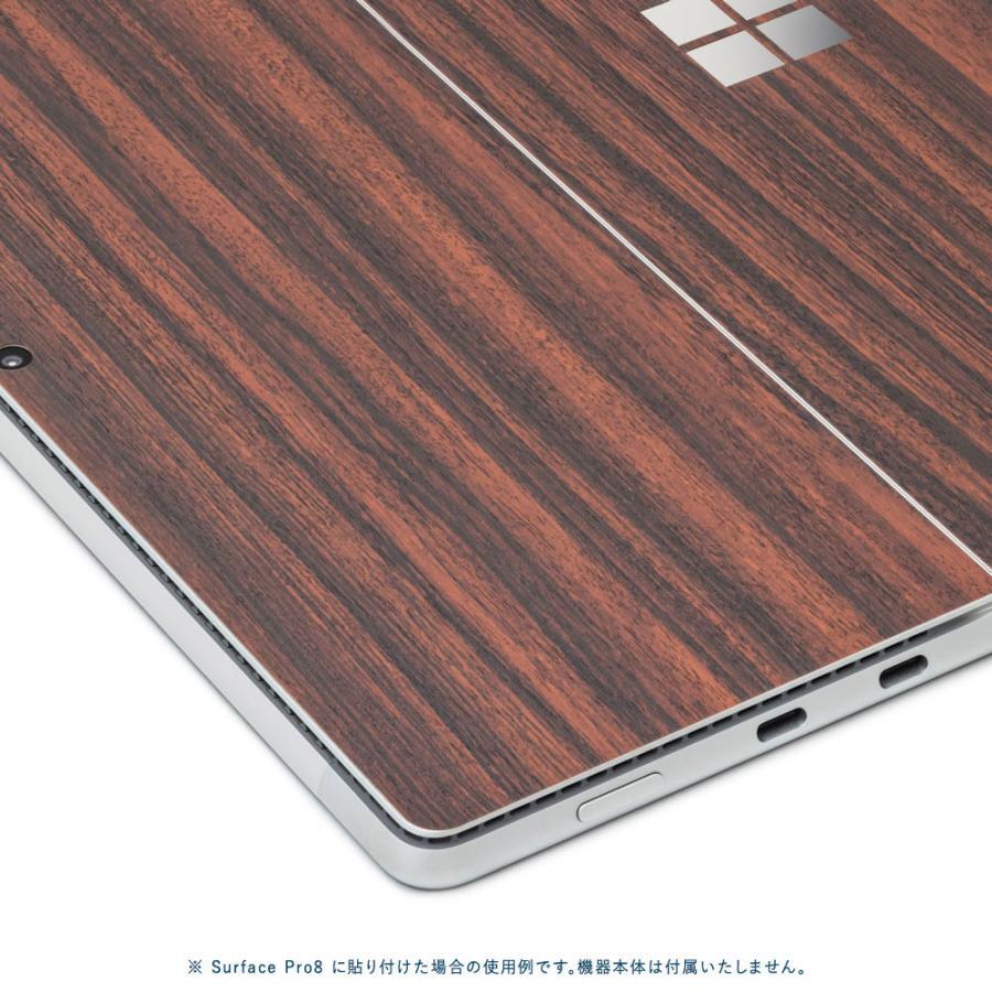 Surface Pro11 Pro10 Pro9 Pro8 ProX スキンシール ケース カバー 保護 フィルム 背面 wraplus ローズウッド | Surface | 03