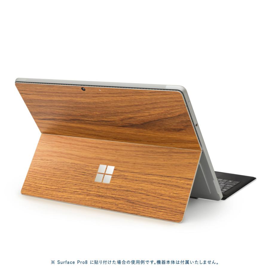 Surface Pro11 Pro10 Pro9 Pro8 ProX スキンシール ケース カバー 保護 フィルム 背面 wraplus オーク | Surface | 01