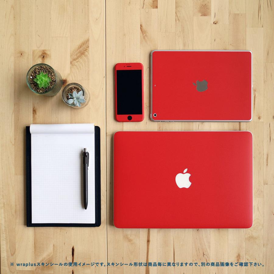 iPhone7 スキンシール 全面タイプ カバー シール ケース 薄い wraplus 選べる34色 レッド 赤 | Apple | 04