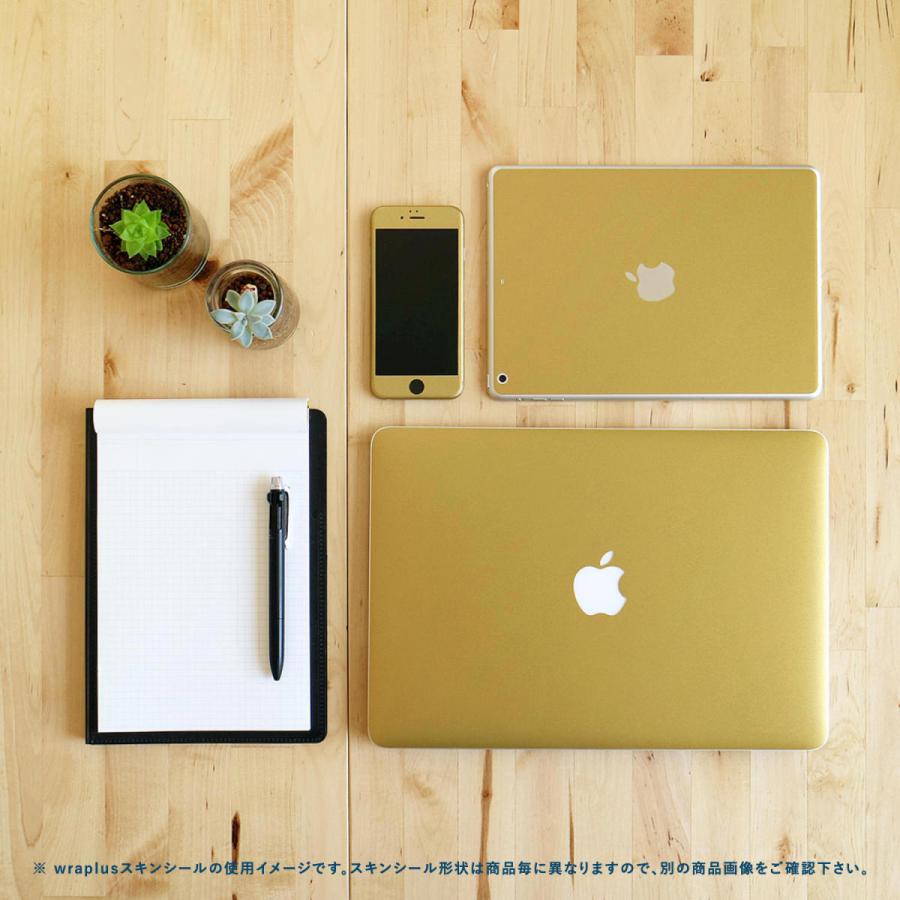 iPhone7 スキンシール 全面タイプ カバー シール ケース 薄い wraplus 選べる34色 ゴールドブラッシュメタル | Apple | 04