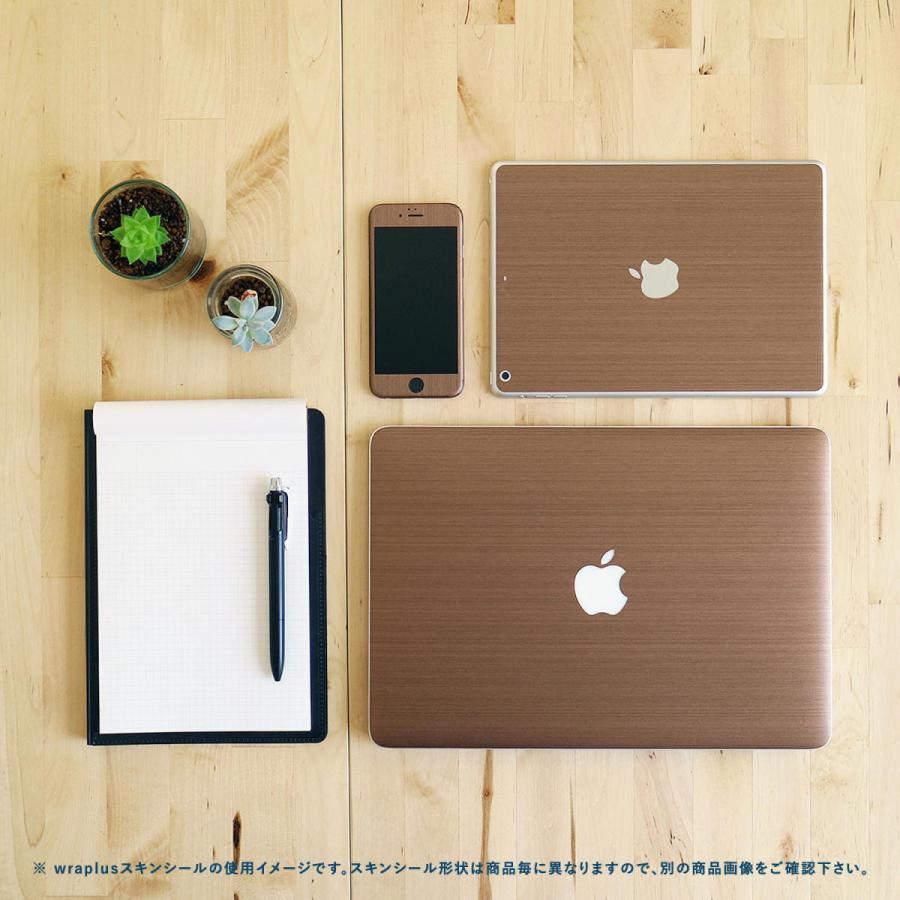 iPhone8 スキンシール 全面タイプ カバー シール ケース 薄い wraplus 選べる34色 ブロンズブラッシュメタル | Apple | 04