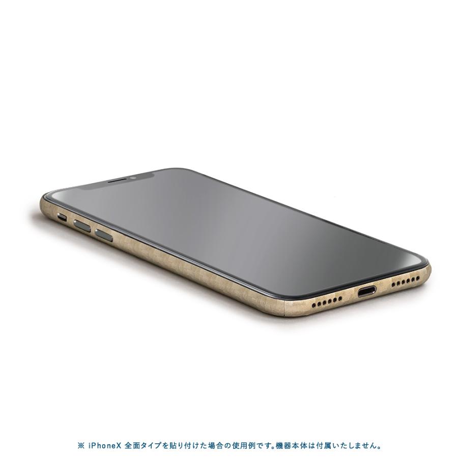 iPhone8 スキンシール 全面タイプ カバー シール ケース 薄い wraplus 選べる34色 ゴールドカーボン | Apple | 02