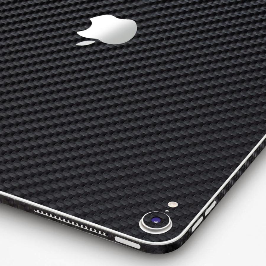 iPad Air 第4世代 第5世代 スキンシール ケース カバー フィルム 背面 保護 wraplus ブラックカーボン | iPad | 03