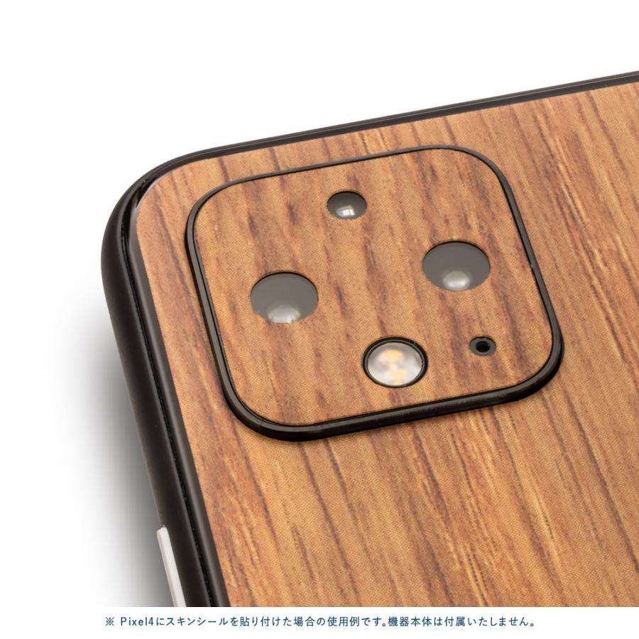 Pixel5 Pixel5a (5G) ピクセル5 スキンシール 背面 カバー フィルム ケース wraplus 選べる34色 オーク | Google Pixel | 03