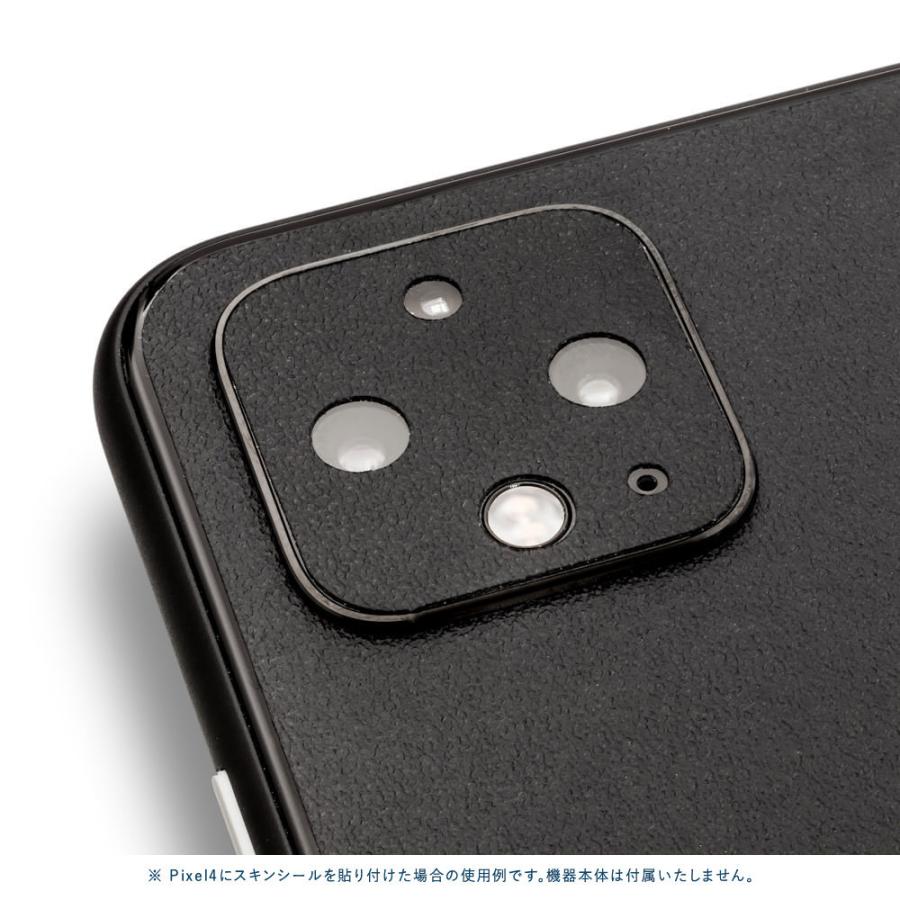 Pixel5 Pixel5a (5G) ピクセル5 スキンシール 背面 カバー フィルム ケース wraplus 選べる34色 ブラック 黒 | Google Pixel | 03