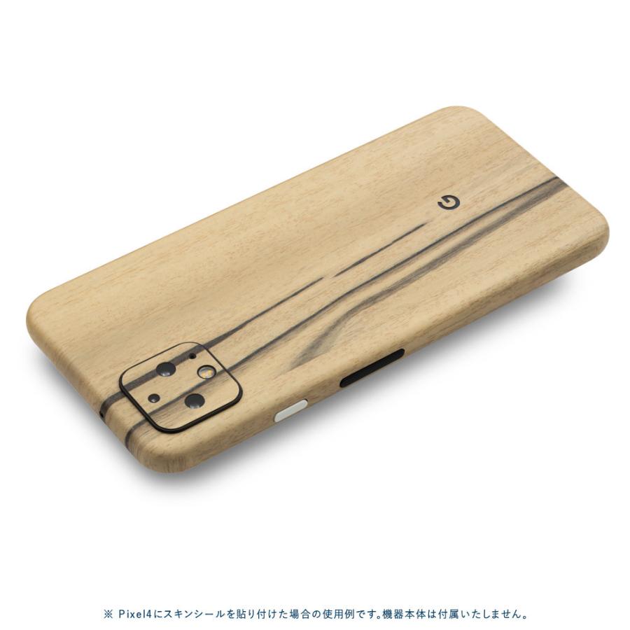 Pixel5 Pixel5a (5G) ピクセル5 スキンシール 全面 背面 側面 カバー フィルム ケース wraplus 選べる34色 パーシモン | Google Pixel | 01