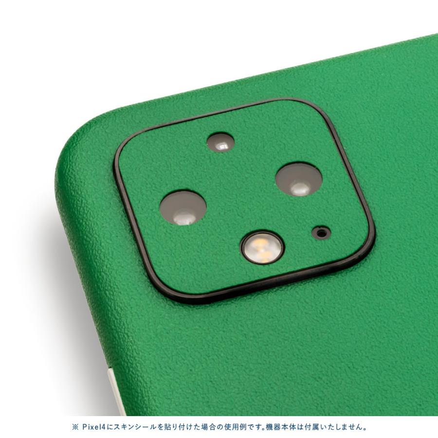 Pixel5 Pixel5a (5G) ピクセル5 スキンシール 全面 背面 側面 カバー フィルム ケース wraplus 選べる34色 グリーン 緑 | Google Pixel | 03
