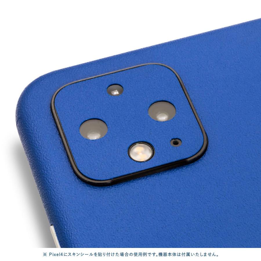 Pixel5 Pixel5a (5G) ピクセル5 スキンシール 全面 背面 側面 カバー フィルム ケース wraplus 選べる34色 ブルー 青 | Google Pixel | 03