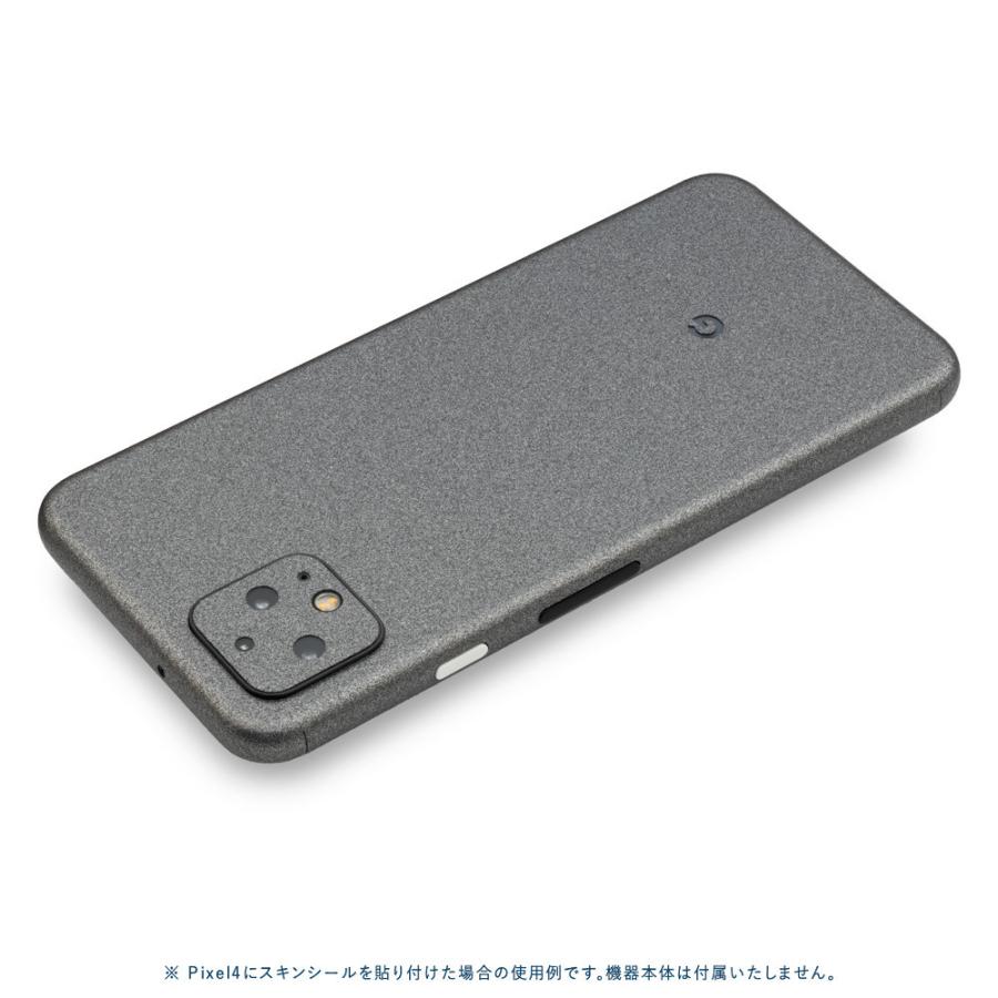Pixel5 Pixel5a (5G) ピクセル5 スキンシール 全面 背面 側面 カバー フィルム ケース wraplus 選べる34色 ガンメタリック | Google Pixel | 01